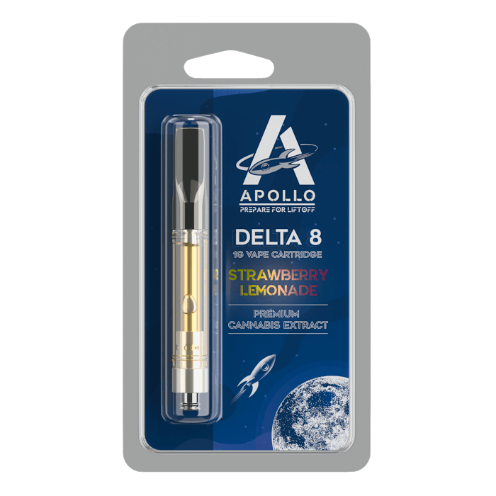 Strawberry lemonade flavor Delta 8 Cart
